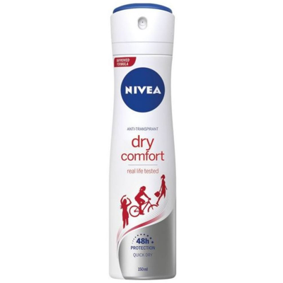 Afbeelding van Nivea Deodorant dry comfort spray female 150 ml