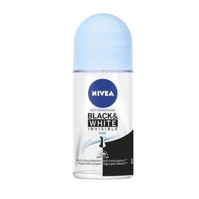 Afbeelding van Nivea Black &amp; White Invisible Pure Roll on 50ML