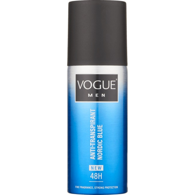 Afbeelding van Vogue Men Nordic Blue Anti Transpirant Spray 150ML
