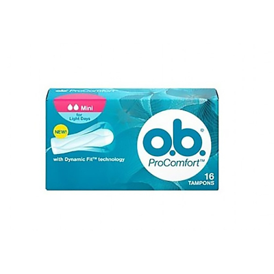 Afbeelding van o.b. Pro Comfort Mini Tampons 16 st