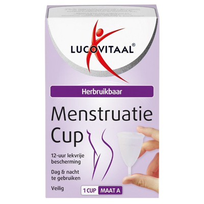 Afbeelding van Lucovitaal Menstruatie Cup Maat A 1 Stuk