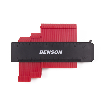 Afbeelding van Benson Profielaftaster Profielmeter Vergrendelbaar 125 mm