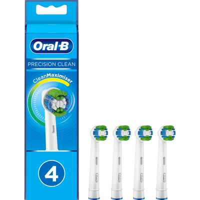 Afbeelding van Oral B Precision Clean Opzetborstel 4 Stuks