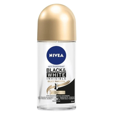 Afbeelding van NIVEA Women &quot;Invisible Black &amp; White Silky Smooth&quot; Deo Roll on 50ml