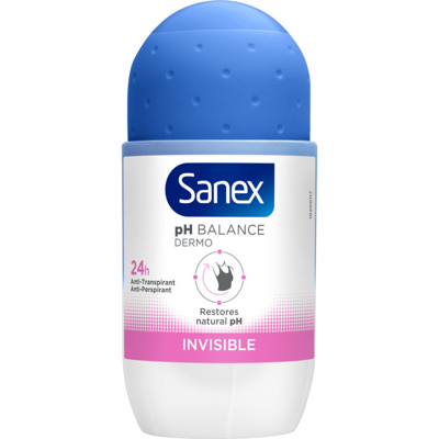 Afbeelding van SANEX WOMEN Deo Roll on &quot;Dermo Invisible&quot; 50ml