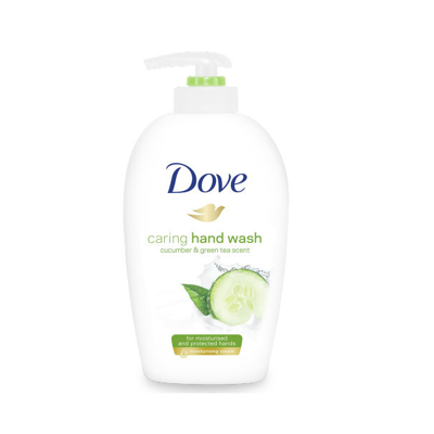 Afbeelding van DOVE Caring Hand wash Komkommer &amp; Groene Thee 250 ml
