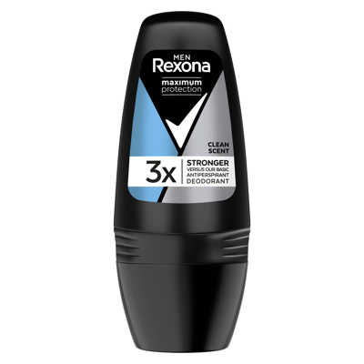 Afbeelding van Rexona Men Deodorant Roller Maximum Protection Clean Scent 50 ml