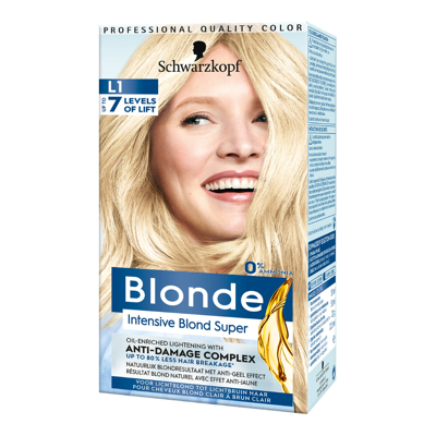 Afbeelding van Schwarzkopf Blonde L1 Intensive Blond Super Haarkleuring