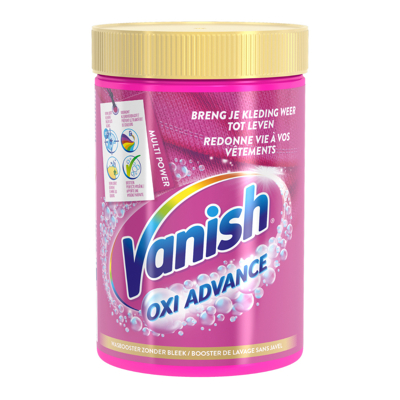 Afbeelding van Vanish Was Booster Oxi Advance Poeder 600 gr