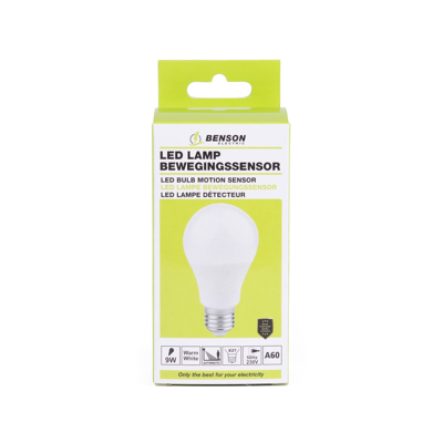 Afbeelding van Benson LED Lamp Dimbaar Schakelaar 3 Standen 0.9 tot 9 Watt E27