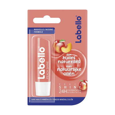 Afbeelding van 6er Pack Labello Lipcare/Lip Balm Peach Shine 4,8gr