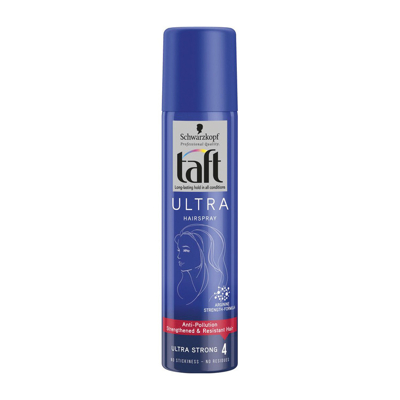 Afbeelding van Taft Mini Hairspray Ultra Strong 75 ml