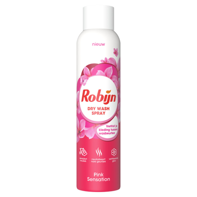 Afbeelding van Robijn Dry Wash Spray Pink Sensation 200 ml