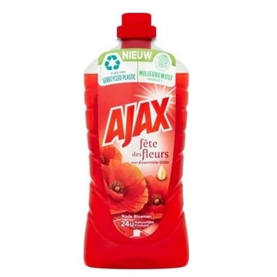 Afbeelding van Ajax Allesreiniger Rode Bloemen 1000 ml.