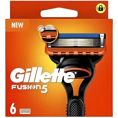 Afbeelding van Gillette Fusion5 Scheermesjes/Navulmesjes 6 Stuks