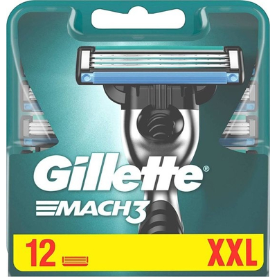 Afbeelding van Gillette mach3 12 scheermesjes XXL pack