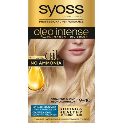 Afbeelding van Syoss Color Oleo Intense 9 10 Bright Blond Haarverf 1set
