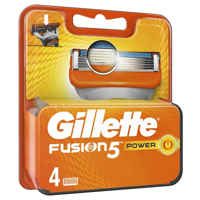 Afbeelding van Gillette Fusion Power scheermesjes (4 st.)