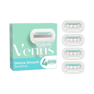 Afbeelding van Gillette Venus Sensitive Extra Glad Scheermesjes 4 Stuks