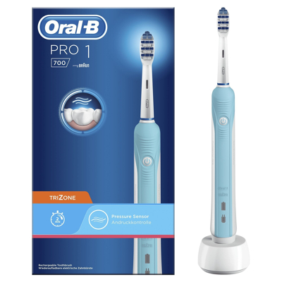 Afbeelding van Oral B Elektrische Tandenborstel Pro 1 700 Trizone