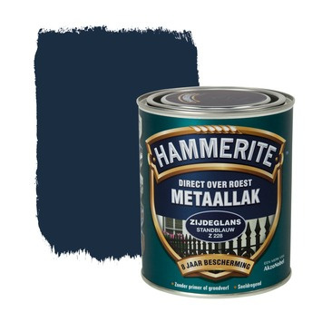 Afbeelding van Hammerite Metaallak Zijdeglans Standblauw 0,75 liter