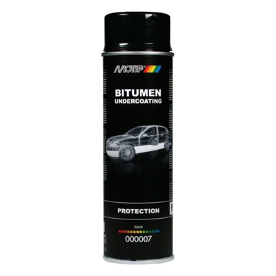 Afbeelding van Motip Bitumen Undercoating Zwart Spray 500 ml