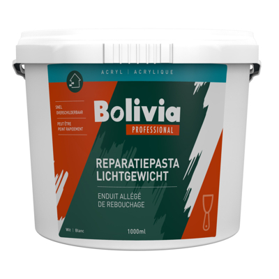 Afbeelding van Bolivia Reparatiepasta Lichtgewicht 1 kg Schildersbenodigdheden