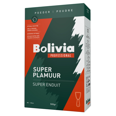 Afbeelding van Bolivia Super Plamuur 500 gram Schildersbenodigdheden