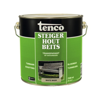 Afbeelding van Tenco Steigerhoutbeits Whitewash 2,5 Liter
