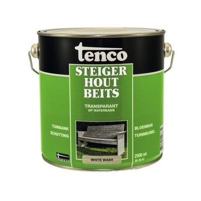 Afbeelding van Tenco Steigerhoutbeits 2,5 ltr grey wash Buiten onderhoud