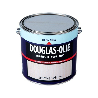 Afbeelding van Hermadix Douglas olie Smoke White 2,5 liter