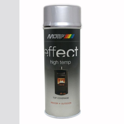 Afbeelding van Motip Deco Effect Hittebestendig Zilver 400 ml