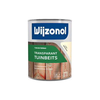 Afbeelding van Wijzonol Tuinbeits Transparant White Wash 3155 750 ml