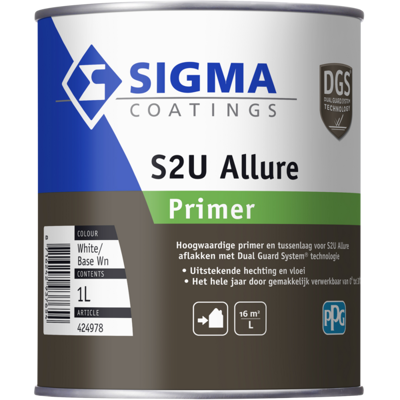 Afbeelding van Sigma S2U Allure Primer 1 liter Grondverf &amp;