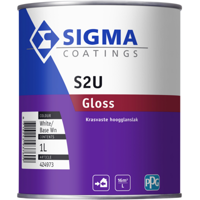 Afbeelding van Sigma S2U Gloss 1 liter Houtverf
