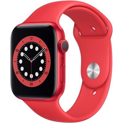 Afbeelding van Refurbished Apple Watch Series 6 GPS Red / 44mm Als nieuw
