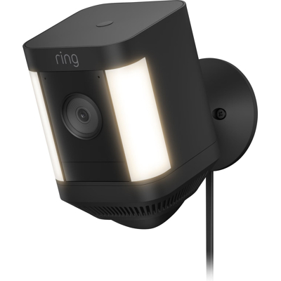 Afbeelding van Ring Spotlight Cam Plus Plug In Zwart