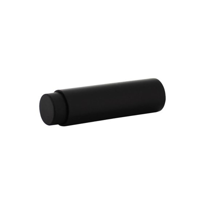 Afbeelding van Deurstopper RVS zwart voor wandmontage 22x80mm