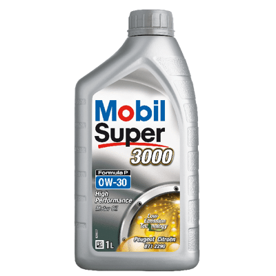 Afbeelding van Mobil super 3000 formula P 0W 30 1 liter