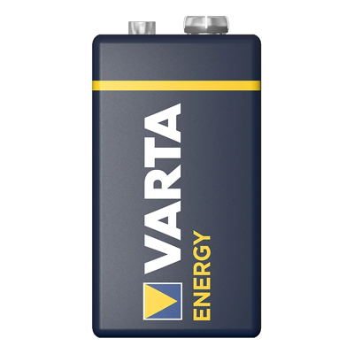 Afbeelding van Varta Energy Alkaline Batterij 9V Blokbatterij in Blister