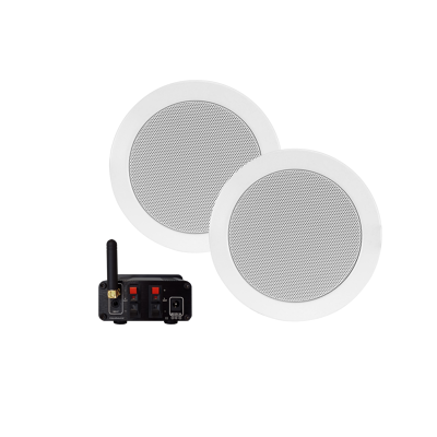 Afbeelding van Bluetooth audiosysteem met twist speaker set (wit) 50 WATT