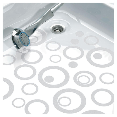 Afbeelding van Sealskin Waterrings Zelfklevende antislip stickers 6 stuks PVC Transparant