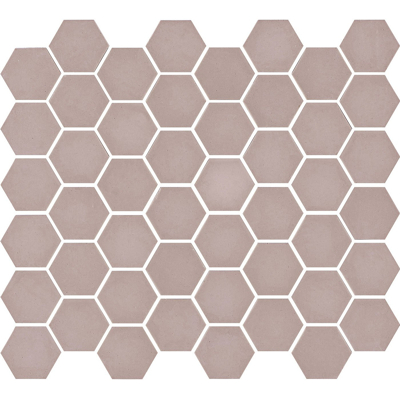Afbeelding van The Mosaic Factory Valencia Roze Mat Hexagon