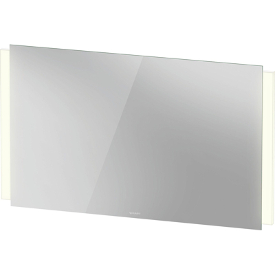 Afbeelding van Duravit Ketho 2 spiegel 120x70cm met verlichting LED verticaal spiegelverwarming wit mat