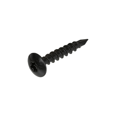 Afbeelding van Tuinbeslagschroef zwart TX30 Verpakt per 5 Stuks