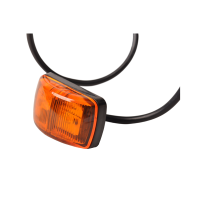 Afbeelding van Aanhangwagendirect Zijmarkeringslamp LED oranje/geel losse draad