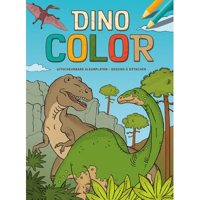 Afbeelding van Deltas Dino color kleurblok