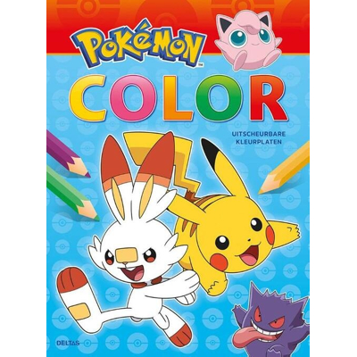 Afbeelding van Deltas Pokémon kleurboek