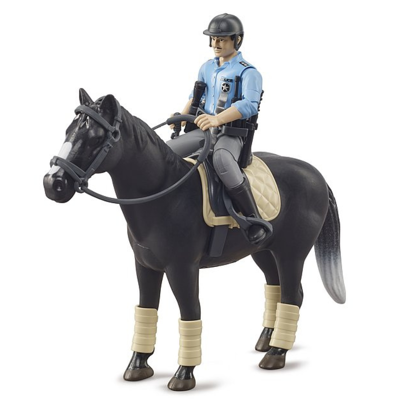 Afbeelding van Politie te paard van Bruder