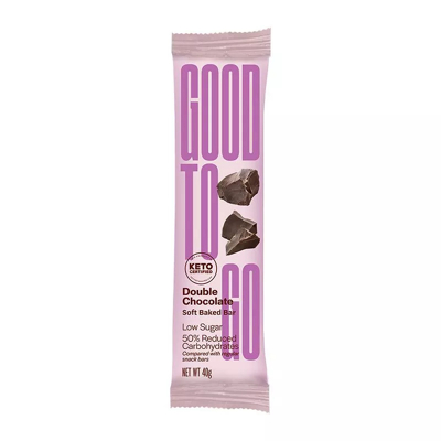 Afbeelding van Good To Go Double Chocolate Keto Bar (40 gr)